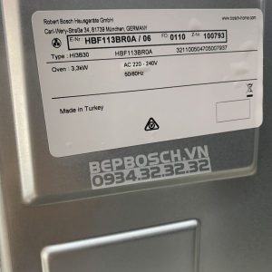 Lò nướng âm tủ BOSCH HMH.HBF113BR0A|Serie 2 - 125