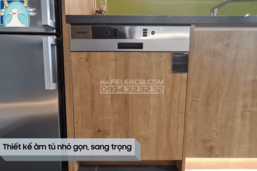 Máy Rửa Chén Âm Bán Phần Bề Mặt Thép Không Gỉ Hafele Hdw-Hi60C 533.23.120 - 23