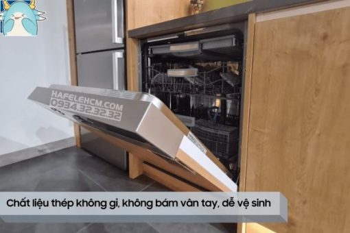 Máy Rửa Chén Âm Bán Phần Bề Mặt Thép Không Gỉ Hafele Hdw-Hi60C 533.23.120 - 21