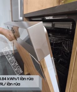 Máy Rửa Chén Âm Bán Phần Bề Mặt Thép Không Gỉ Hafele Hdw-Hi60C 533.23.120 - 247