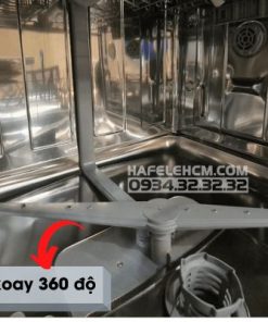 Máy Rửa Chén Âm Bán Phần Bề Mặt Thép Không Gỉ Hafele Hdw-Hi60C 533.23.120 - 243