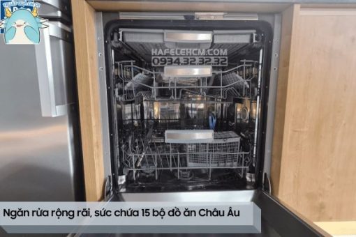 Máy Rửa Chén Âm Bán Phần Bề Mặt Thép Không Gỉ Hafele Hdw-Hi60C 533.23.120 - 13