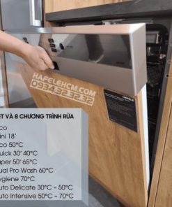 Máy Rửa Chén Âm Bán Phần Bề Mặt Thép Không Gỉ Hafele Hdw-Hi60C 533.23.120 - 239