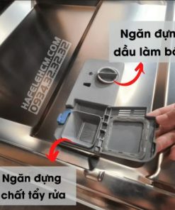 Máy Rửa Chén Âm Bán Phần Bề Mặt Thép Không Gỉ Hafele Hdw-Hi60C 533.23.120 - 237