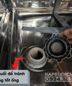 Máy Rửa Chén Âm Bán Phần Bề Mặt Thép Không Gỉ Hafele Hdw-Hi60C 533.23.120 - 235