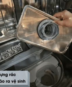 Máy Rửa Chén Âm Bán Phần Bề Mặt Thép Không Gỉ Hafele Hdw-Hi60C 533.23.120 - 233