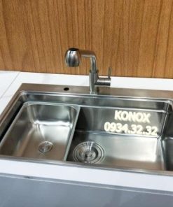 Chậu rửa bát Konox KN7548SO - 36 Chậu rửa bát Konox KN7548SO - 35