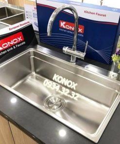 Chậu rửa bát Konox KN7548SO - 38 Chậu rửa bát Konox KN7548SO - 37