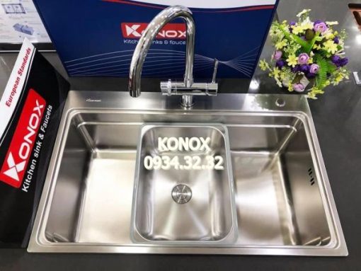 Chậu rửa bát Konox KN7548SO - 15