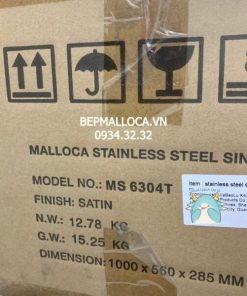 Chậu rửa chén Malloca MS 6304T - 132 Chậu rửa chén Malloca MS 6304T - 131