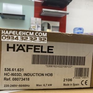 Bếp Từ 3 Vùng Nấu Hafele 60Cm Hc-I603B 536.01.601 - 67