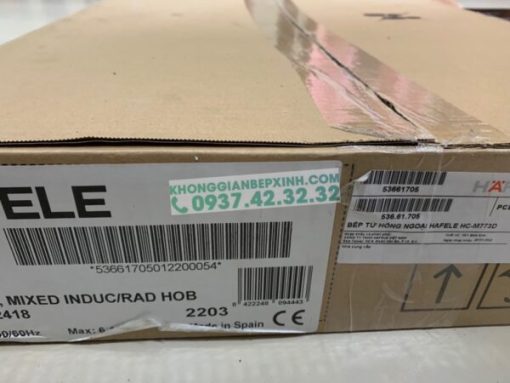 BẾP TỪ KẾT HỢP ĐIỆN HAFELE 3 VÙNG NẤU HC-M773D 536.61.705 - 15