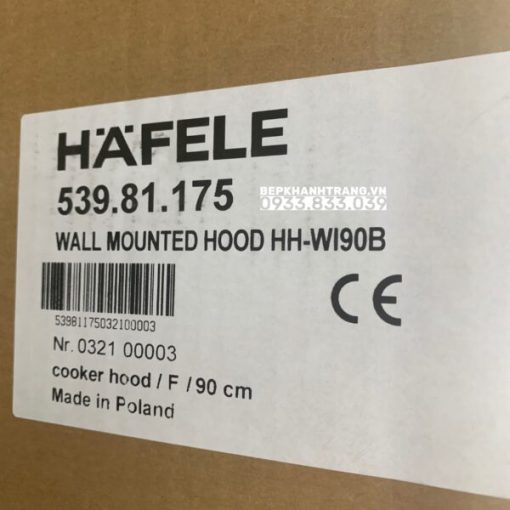 Máy hút mùi áp tường Hafele HH-WI90B 539.81.175 - 59