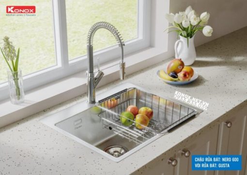 CHẬU RỬA BÁT KONOX KN5444SU - 95