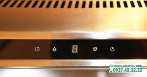 Máy hút mùi Classic Malloca H342.9 TC (Inox, kính đen) - 8
