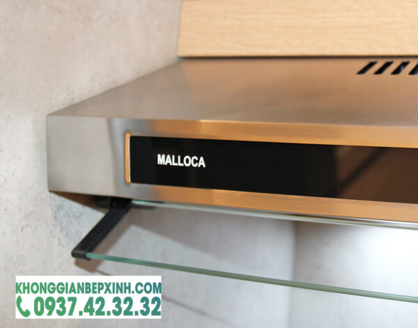 Máy hút mùi Classic Malloca H342.9 TC (Inox, kính đen) - 3