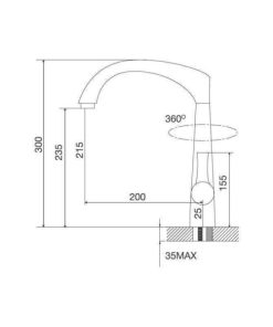 Vòi Rửa Chén Malloca K151T - 8 Vòi Rửa Chén Malloca K151T - 7