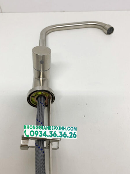 Vòi rửa chén 1 nguồn nước lạnh inox 304 Malloca K-115 XFIT - 2