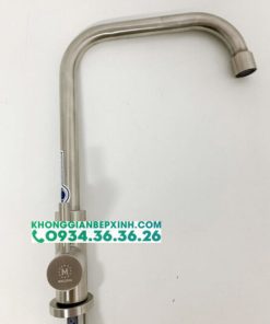 Vòi rửa chén 1 nguồn nước lạnh inox 304 Malloca K-115 XFIT - 11