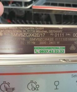 MÁY RỬA BÁT ÂM TOÀN PHẦN - 60CM HMH.SMV6ZCX42E SERIES 6 - 64 MÁY RỬA BÁT ÂM TOÀN PHẦN - 60CM HMH.SMV6ZCX42E SERIES 6 - 63