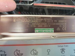 Máy rửa chén âm tủ BOSCH SMV4HCX48E |Serie 4 - 563