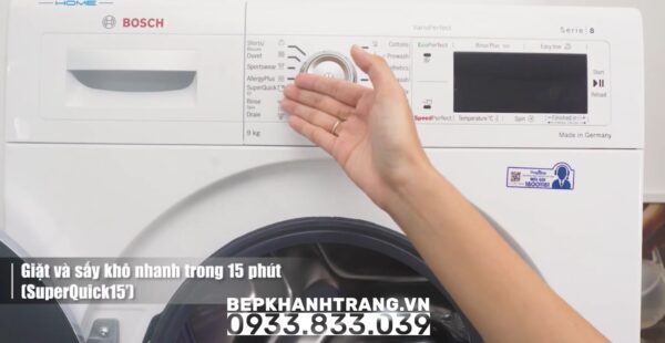 Máy giặt BOSCH HMH.WAW28480SG|Serie 8 - 60