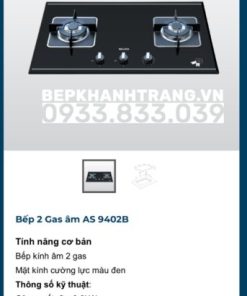 Bếp 2 Gas Malloca AS 9402R - 44 Bếp 2 Gas Malloca AS 9402R - 43