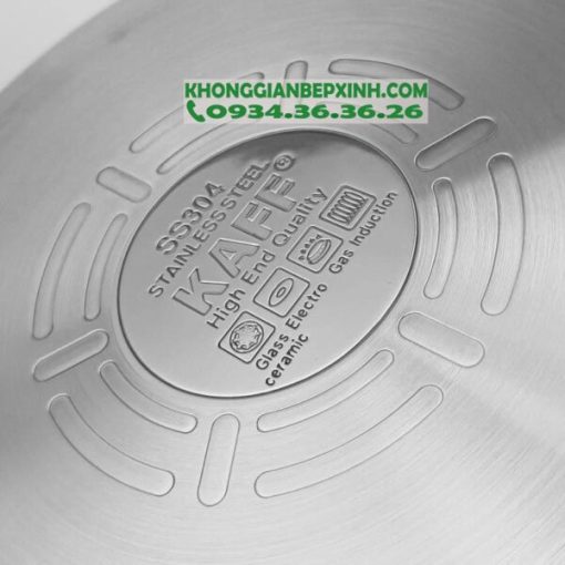 Bộ nồi Kaff cao cấp 5 món Inox 304 KF-ST09304 - 3