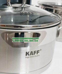 Bộ nồi Kaff cao cấp 5 món Inox 304 KF-ST09304 - 21 Bộ nồi Kaff cao cấp 5 món Inox 304 KF-ST09304 - 20