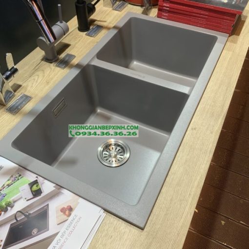 Chậu đá Hafele HS22-GEN2S90 - màu xám 577.25.510 - 21