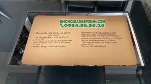 Bếp Gas Âm Rinnai RVB-3HG(B) - 9