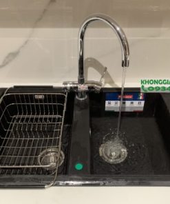 CHẬU RỬA CHÉN KONOX GRANITE SINK PHOENIX 1160 BLACK - 53