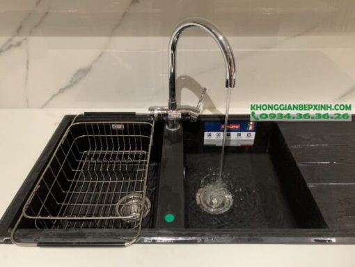 CHẬU RỬA CHÉN KONOX GRANITE SINK PHOENIX 1160 GREY - 17