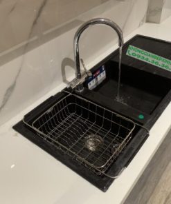 CHẬU RỬA CHÉN KONOX GRANITE SINK PHOENIX 1160 BLACK - 55