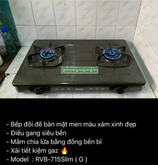 Bếp Gas Rinnai RV-715Slim(G) - 11