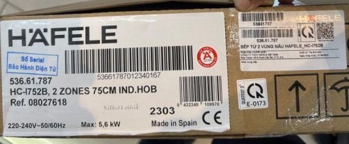 Bếp Từ 2 Vùng Nấu HC-I752B Hafele 536.61.787 - 39