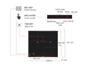 Bếp Từ BOSCH HMH.PID675DC1E|Serie 8 MADE IN SPAIN - 35