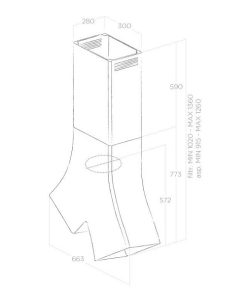 Máy hút mùi Elica YE - 17