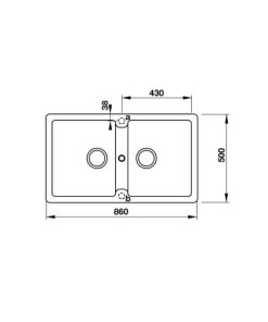Chậu Đá Hafele HS19-GEN2S90 570.36.400 - 15