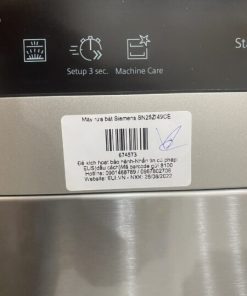 MÁY RỬA BÁT SIEMENS SN25ZI49CE – IQ500 NHẬP KHẨU GERMANY - 136 MÁY RỬA BÁT SIEMENS SN25ZI49CE – IQ500 NHẬP KHẨU GERMANY - 135