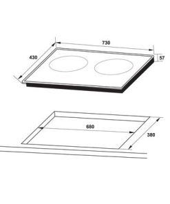 Bếp Từ Âm 2 Vùng Nấu HC-I3732A Hafele 536.61.736 - 54 Bếp Từ Âm 2 Vùng Nấu HC-I3732A Hafele 536.61.736 - 53