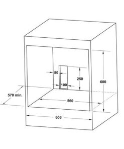 Lò nướng âm tủ 65 lít Hafele HO-2K65A 538.61.431 - 45