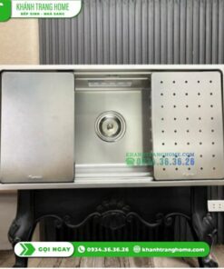 Chậu rửa bát KONOX KN8644SU DEKOR - 33 Chậu rửa bát KONOX KN8644SU DEKOR