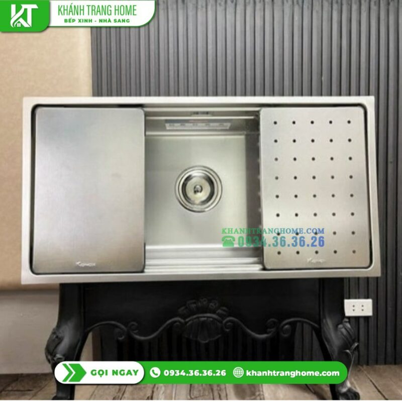 Chậu rửa bát KONOX KN8644SU DEKOR - 43 Chậu rửa bát KONOX KN8644SU DEKOR