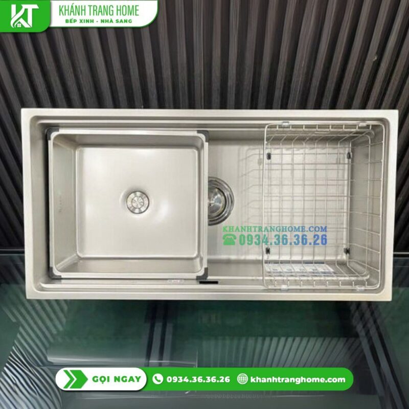 Chậu rửa bát KONOX KN8644SU DEKOR - 40 Chậu rửa bát KONOX KN8644SU DEKOR
