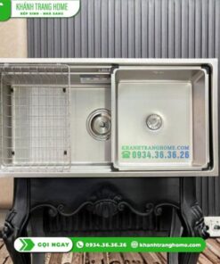 Chậu rửa bát KONOX KN8644SU DEKOR - 35 Chậu rửa bát KONOX KN8644SU DEKOR