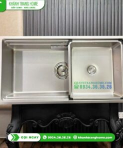Chậu rửa bát KONOX KN8644SU DEKOR - 34 Chậu rửa bát KONOX KN8644SU DEKOR