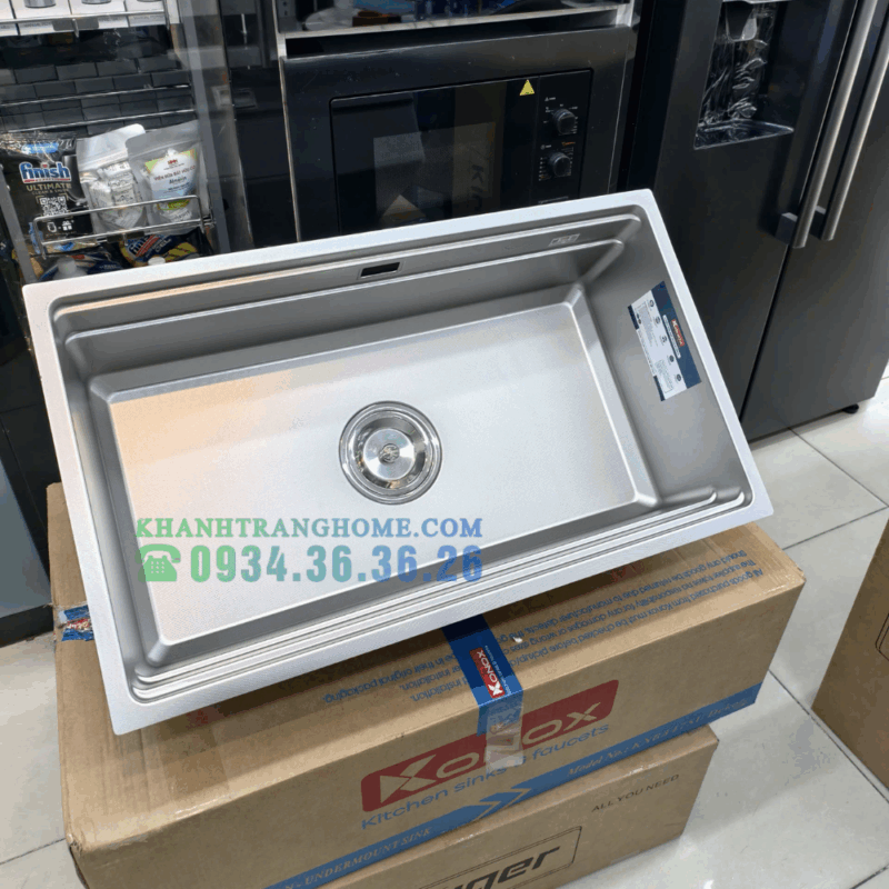 Chậu rửa bát Konox KN7644SU DEKOR - 105 Chậu rửa bát Konox KN7644SU DEKOR