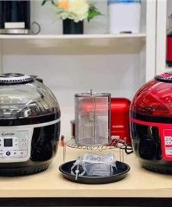 Nồi chiên không dầu Klarstein turbo 9L (màu đỏ, đen)