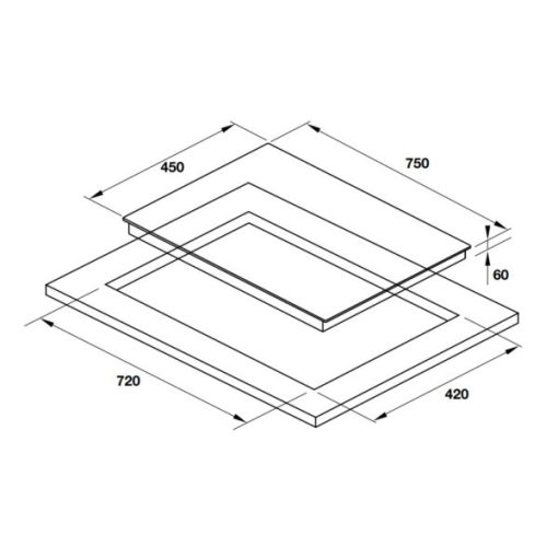 Bếp Từ 2 Vùng Nấu HC-I7520B Hafele 536.61.827 - 3